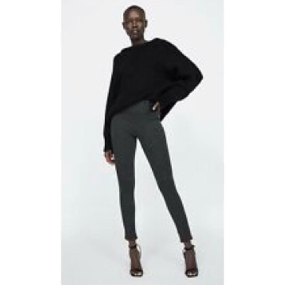 NEW Zara Dark Grey Thick Leggings